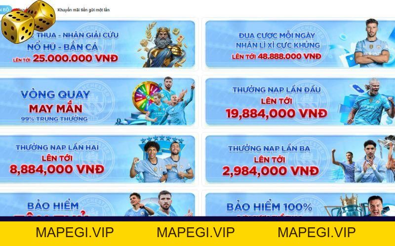 Top 5 Nhà Cái Nhiều Khuyến Mãi Nhất Hiện Nay [2026] - MAPEGI