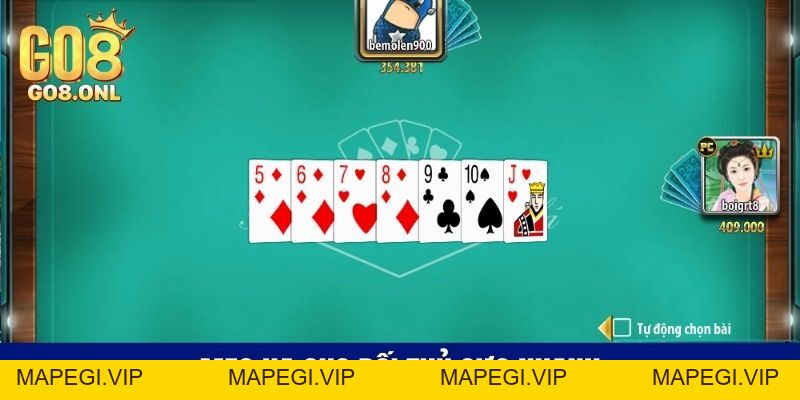 Tiến Lên Đếm Lá - Bí Quyết Về Nhất Thần Tốc Từ Go8 - MAPEGI