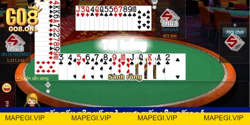 Tiến Lên Đếm Lá - Bí Quyết Về Nhất Thần Tốc Từ Go8 - MAPEGI